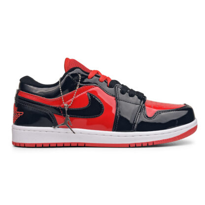 Nike Air Jordan Low Premium (Preto/Vermelho/Verniz)