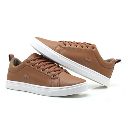 Lacoste Sapatênis (Marrom) - Imagem 2