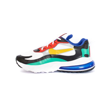 Nike Air Max 270 React (Branco/Azul) - Imagem 2