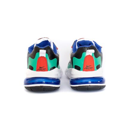 Nike Air Max 270 React (Branco/Azul) - Imagem 3