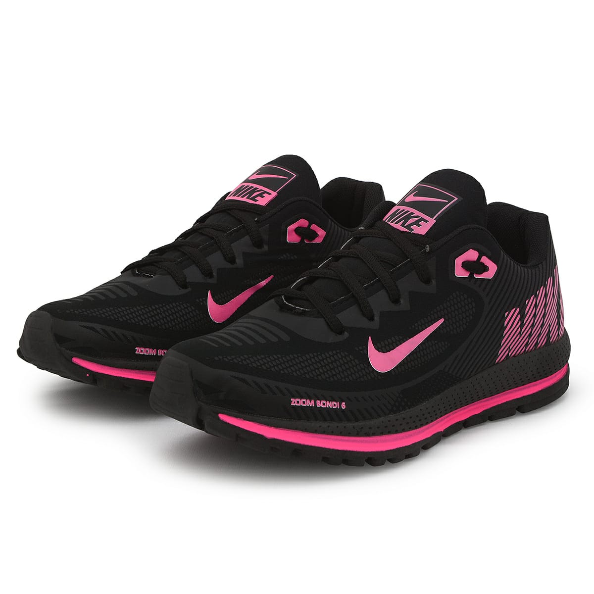 Nike Zoom Bondi 6 (Preto/Pink) - Imagem 2