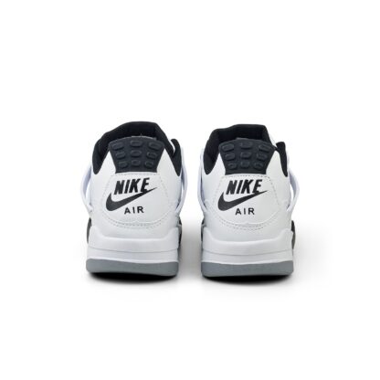 Nike Air Jordan 4 'Military Black' (Branco/Preto) - Imagem 4