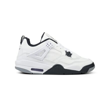 Nike Air Jordan 4 'Military Black' (Branco/Preto)
