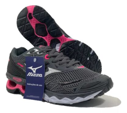 Mizuno Creation 20 (Grafite/Rosa) - Imagem 2