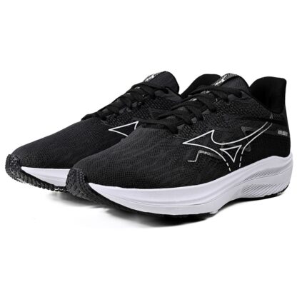 Mizuno Wave Rider 27 (Preto/Branco) - Imagem 3