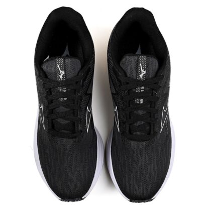 Mizuno Wave Rider 27 (Preto/Branco) - Imagem 2