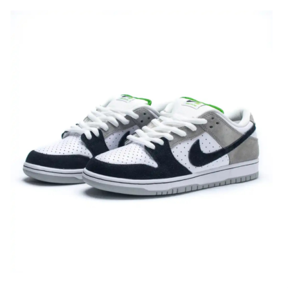 Nike SB Dunk 'Chlorophyll' (Preto/Branco/Verde) - Imagem 2