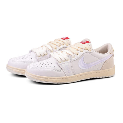 Nike Air Jordan 1 Retro Low OG Trophy Room Away (Branco/Off White) - Imagem 4