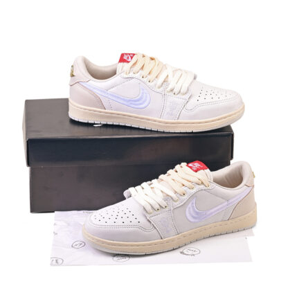 Nike Air Jordan 1 Retro Low OG Trophy Room Away (Branco/Off White) - Imagem 5