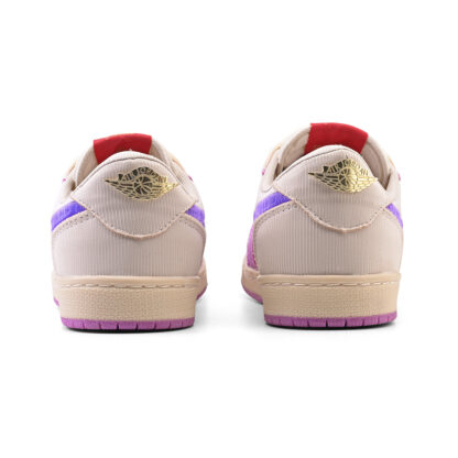 Nike Air Jordan 1 Retro Low OG Trophy Room Away (Branco/Lilás) - Imagem 3